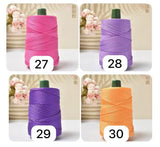 Nylon Cord Polyester Thread Round Rope Line Woven Hollow Knitted Crochet Yarns