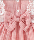 Pre-Order Vintage Dress With Bowknot Headband