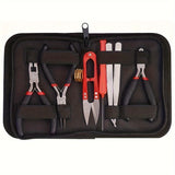 8pcs DIY Jewelry Making Kit with Pliers, Scissors, Tweezers & Jump Ring Opener