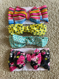 Big Bow Headband Set (Pack of 3)