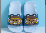 Rabbit & Bear Water Star Game Slippers