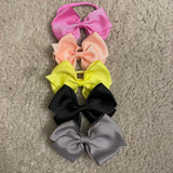 Baby Big Bow Headband Set (5pcs)