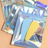 Jewellery Storage Multipurpose Holographic Bag Laser Rainbow Self Sealing (20pcs)