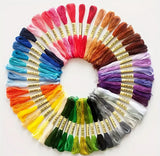 Mix Colors Embroidery Thread 150 Skeins