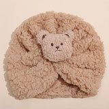 PRE-ORDER - Autumn And Winter Children's Hat Bear Cartoon Baby Pullover Hat