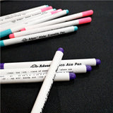 3pcs Water Erasable Soluble Pens Grommet Ink Fabric Marking Pens DIY Needlework Sewing Accessories