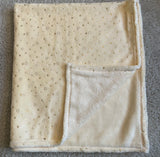 Yellow Starry Fleece Blanket