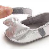 Shimmer Bow Shoes
