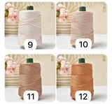Nylon Cord Polyester Thread Round Rope Line Woven Hollow Knitted Crochet Yarns