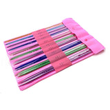 Single Pointed Aluminium Knitting Needle Set (10 Pair)