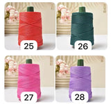 Nylon Cord Polyester Thread Round Rope Line Woven Hollow Knitted Crochet Yarns