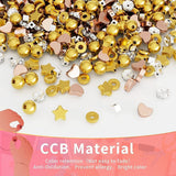 Spacer Beads Kit Creative DIY 8 Style 1740 PCS Preppy Jewelry Making Supplies Multi-Size With Organizer