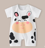 Cotton Cow Printed Romper