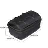 2 Slots Watch Travel Case, Hard-Shell Watch Storage Organizer