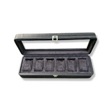 PU Leather Premium Watch Storage Box - 6 Slot