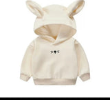 Long Sleeves Baby Ear Hoodie