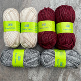 Mix Imported Yarn Ball Discounted Bundles KingCole Nako Alize Woolly