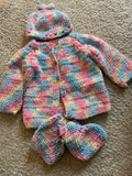 Knitted Wool Set