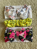 Big Bow Headband Set (Pack of 3)