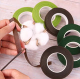 Green Floral Tape, Tape for Flower Arrangements and Craft Projects (Pack of 2)