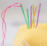 Aluminum Bent Tip Tapestry Darning Needles