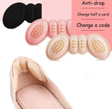 6mm Liner Grips Heel Insoles Patch Pain Relief Anti-wear Cushion Pads (2 Pair) [FS]