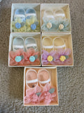 Lace Flower Booties (Pack of 3)