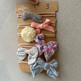 Assorted Baby Soft Nylon Headband Set