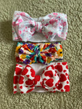 Big Bow Headband Set (Pack of 3)