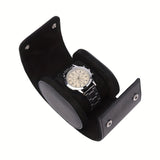 Luxury Brown Faux Leather Watch Box - 1 Slot