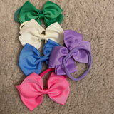 Baby Big Bow Headband Set (5pcs)