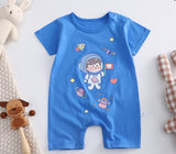Character Cotton Rompers