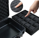 Waterproof Watches & Jewelry Storage Box - 15 Slot