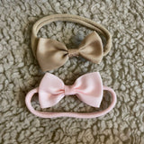 Small Bow Baby Headband Set (8pcs)