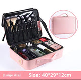 PU Leather Cosmetic Organizer Storage Box