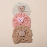 PRE-ORDER - Autumn And Winter Children's Hat Bear Cartoon Baby Pullover Hat