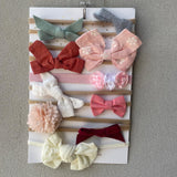 Nylon Baby Headband Set (10pcs) [FS]