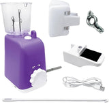 Electric iCord Machine, Automatic Braider Tool Set, Hands-Free Cord Braider for DIY Bracelet Necklace Jewelry Craft Projects Weaving Pink