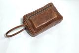 Portable Traveling Pouch - Pure Leather