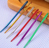 Aluminum Bent Tip Tapestry Darning Needles