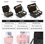 PU Leather Cosmetic Organizer Storage Box