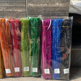 Metallic Bendable Pipe Cleaners - Soft & Thick Chenille Stems for DIY Arts, Crafts, and Creative Decorations (100pcs)