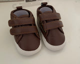 PU Leather Crawl Crib Shoes