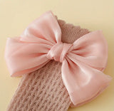 Pre-Order 4 pairs of Baby Bow Mesh Socks