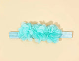 Pre-Order Chiffon Flower Headband Set (4pcs)