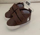 PU Leather Crawl Crib Shoes