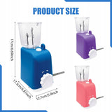 Electric iCord Machine, Automatic Braider Tool Set, Hands-Free Cord Braider for DIY Bracelet Necklace Jewelry Craft Projects Weaving Pink