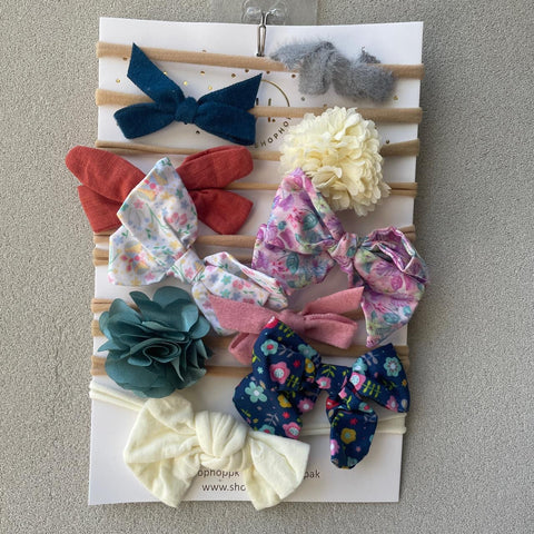 Nylon Baby Headband Set (10pcs) [FS]