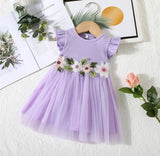 Pre-Order Flower Embroidery Princess Dress