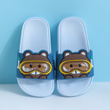 Rabbit & Bear Water Star Game Slippers